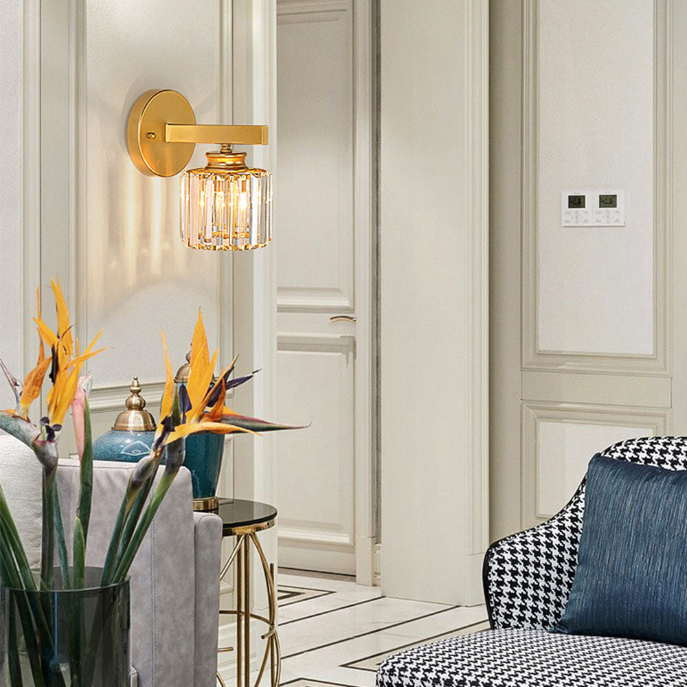 PrismArt - Glas Kunst Wandlampe