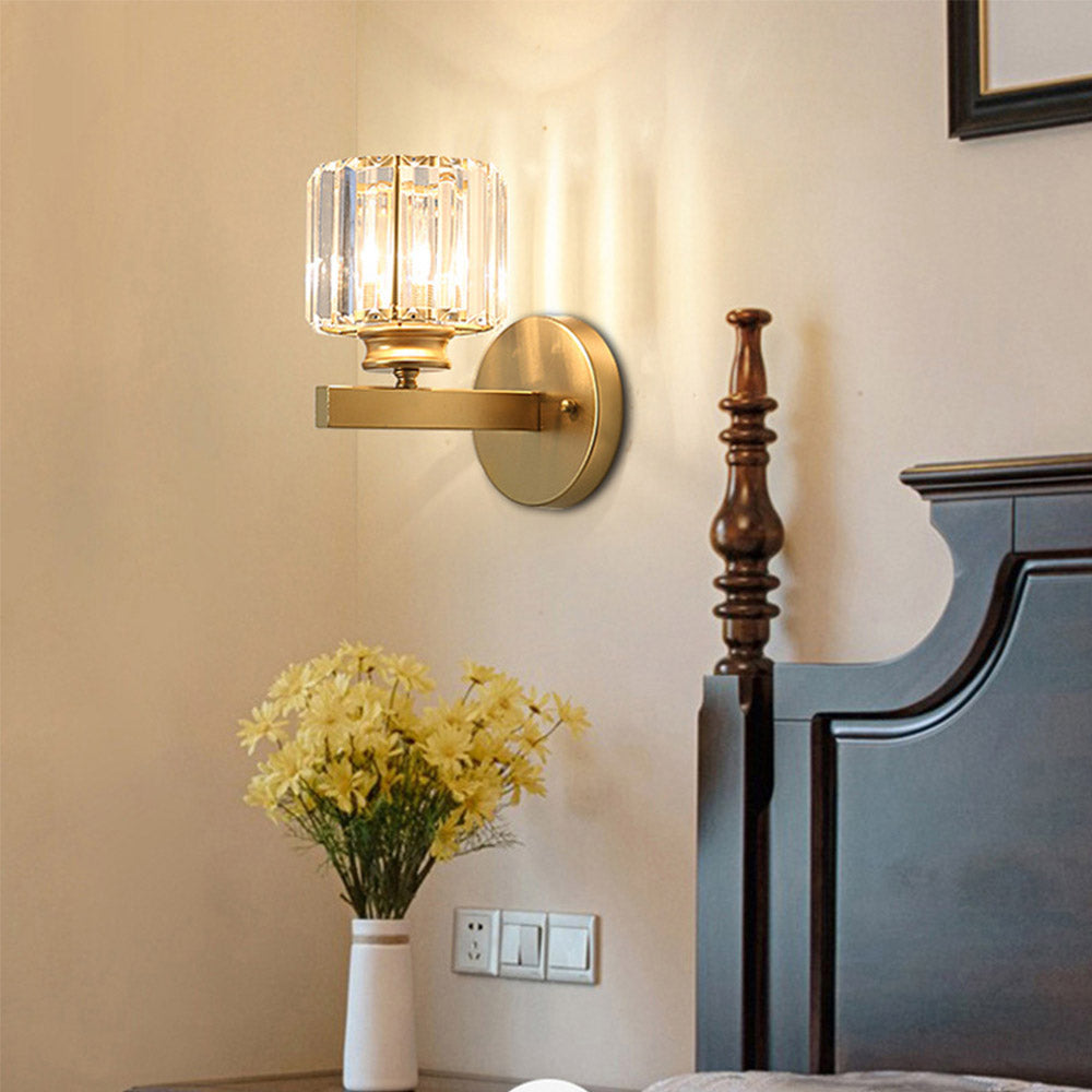 PrismArt - Glas Kunst Wandlampe