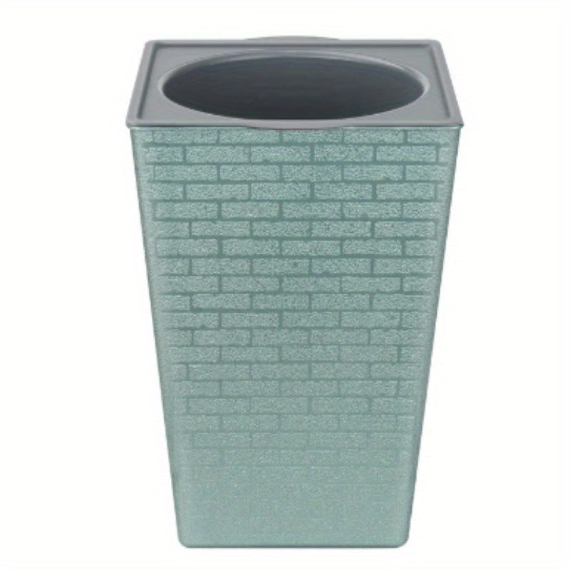 BrickBloom | Blumentopf mit Backsteinmuster