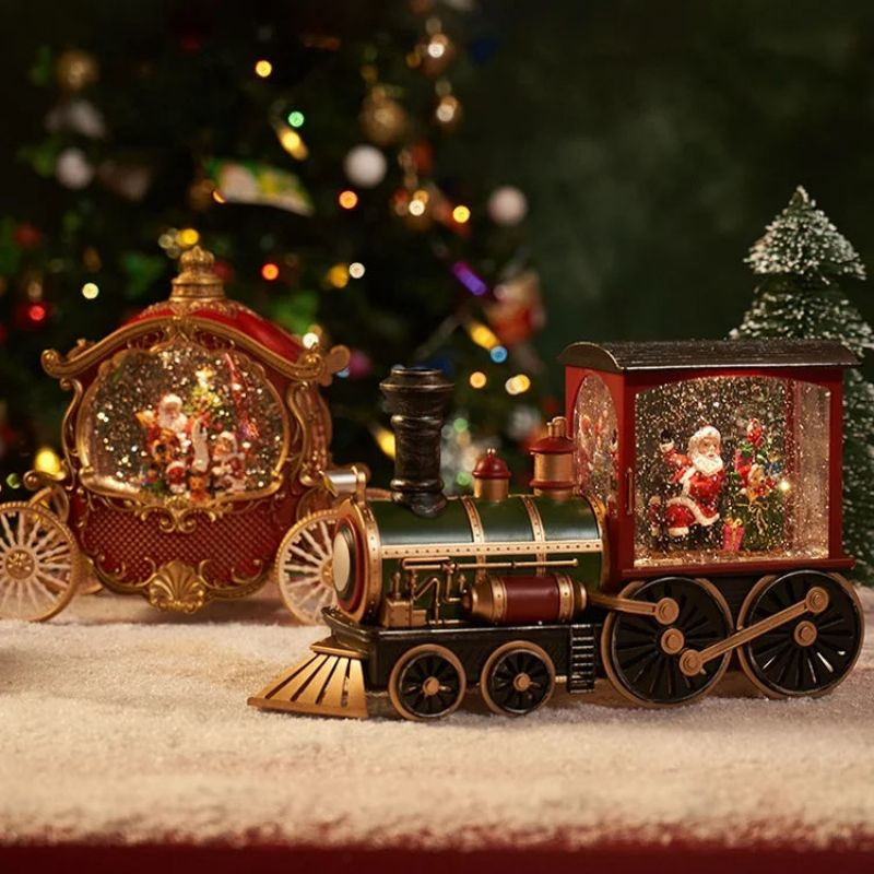 TwinkleTrack | Weihnachtsmann-Beleuchtungszug