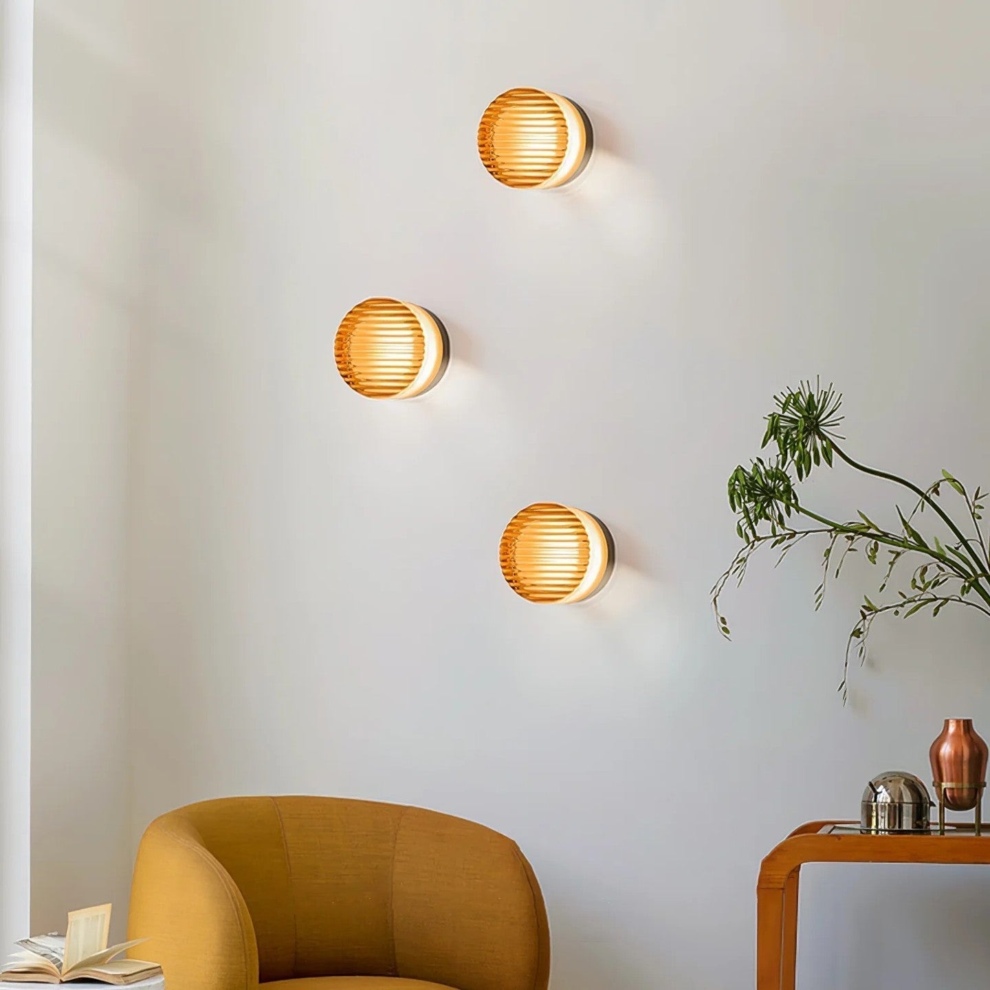 LumaSphere | Elegante Runde Wandleuchte