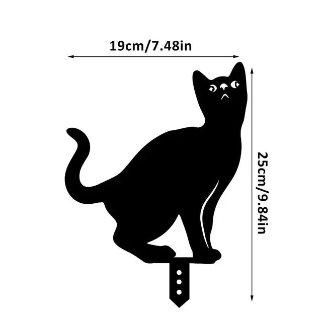 KittyGleam - Katze Garten Pfähle