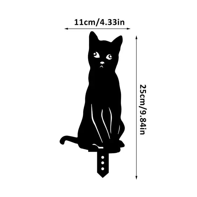 KittyGleam - Katze Garten Pfähle