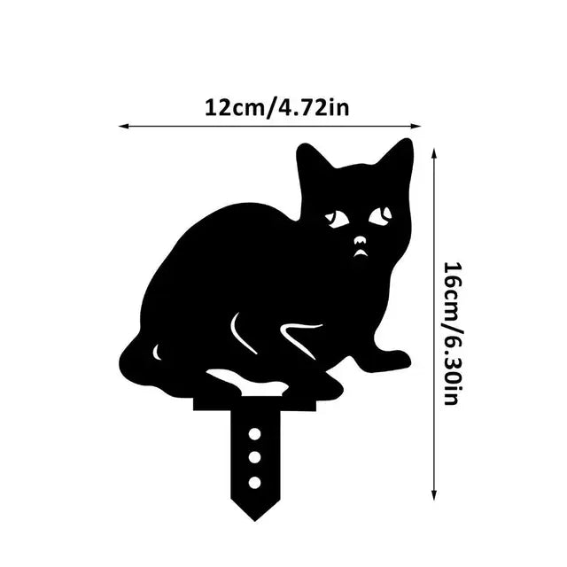 KittyGleam - Katze Garten Pfähle