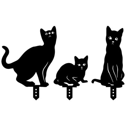 KittyGleam - Katze Garten Pfähle