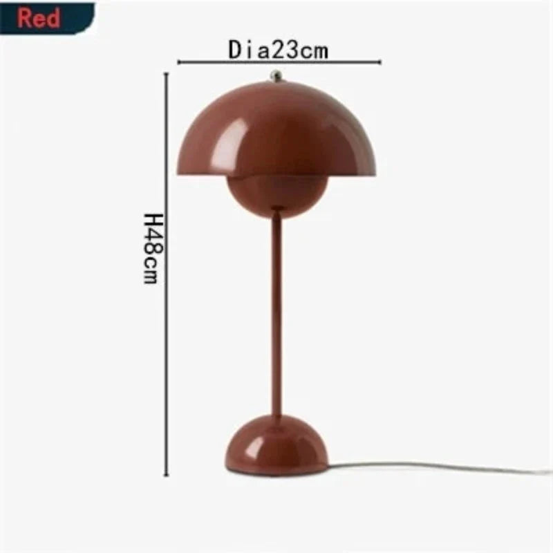 DanishMeadow - Pilzförmige Macaron-Tischlampe