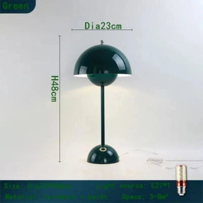 DanishMeadow - Pilzförmige Macaron-Tischlampe
