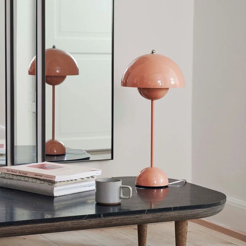 DanishMeadow - Pilzförmige Macaron-Tischlampe