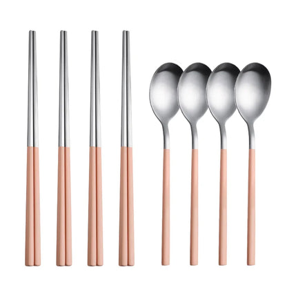 TwinSteel | Esstischset