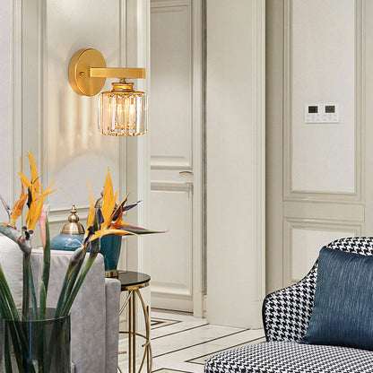 PrismArt  - Glas Kunst Wandlampe