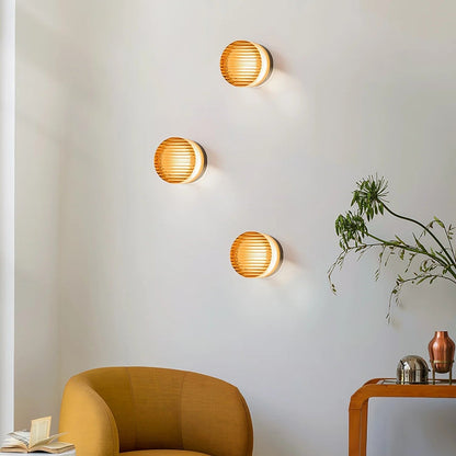 LumaSphere | Elegante Runde Wandleuchte