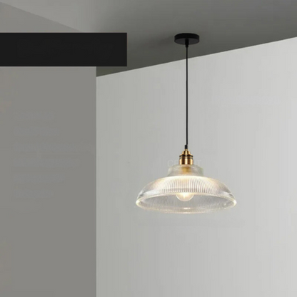 NostalgiaGlow | Retro-Glas-Anhänger für zeitlose Eleganz